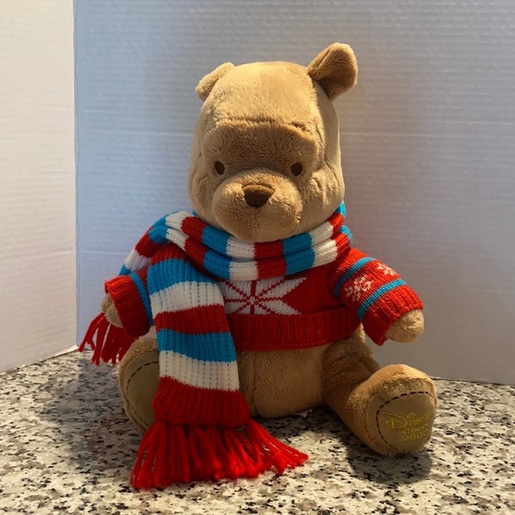 Disney Other - Disney Store Christmas 2006 Winnie the Pooh plush